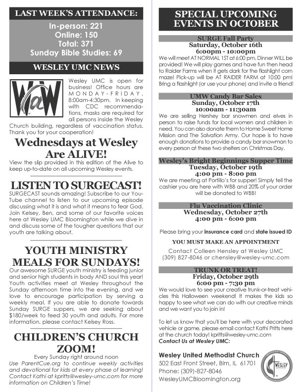 Alive-print-10-10-21-calendar-month alive newsletter wesley umc bloomington 10/10/21
