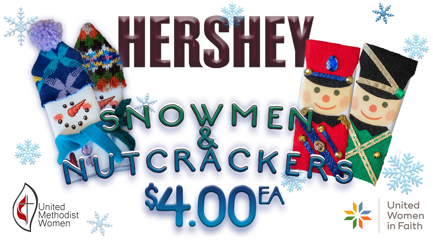 snowmen candybar