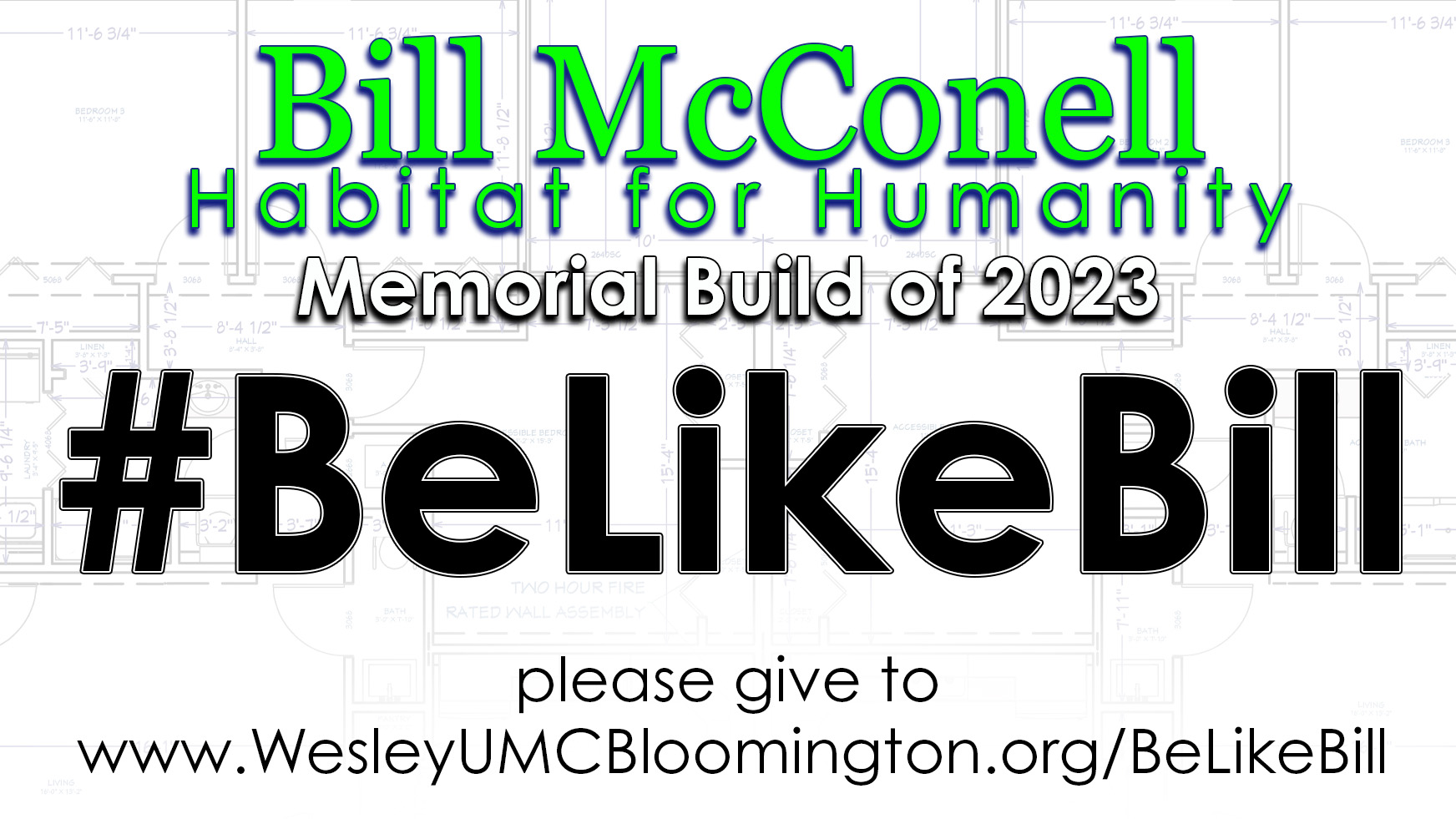 bill mcConnell memorial build