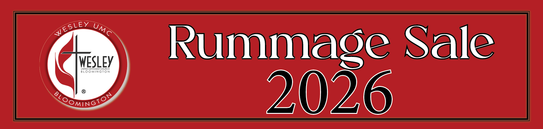 rummage sale header